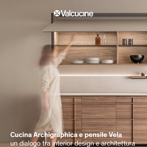 Valcucine presenta Archigraphica e Vela: dialogo tra interior design e architettura