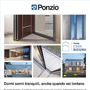 Soluzioni antieffrazione Ponzio: sicurezza certificata (fino a RC4) con design personalizzabile