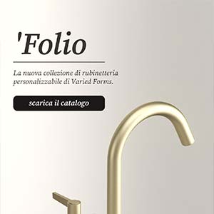 Rubinetteria modulare personalizzabile: scopri la nuova collezione 'Folio di Varied Forms