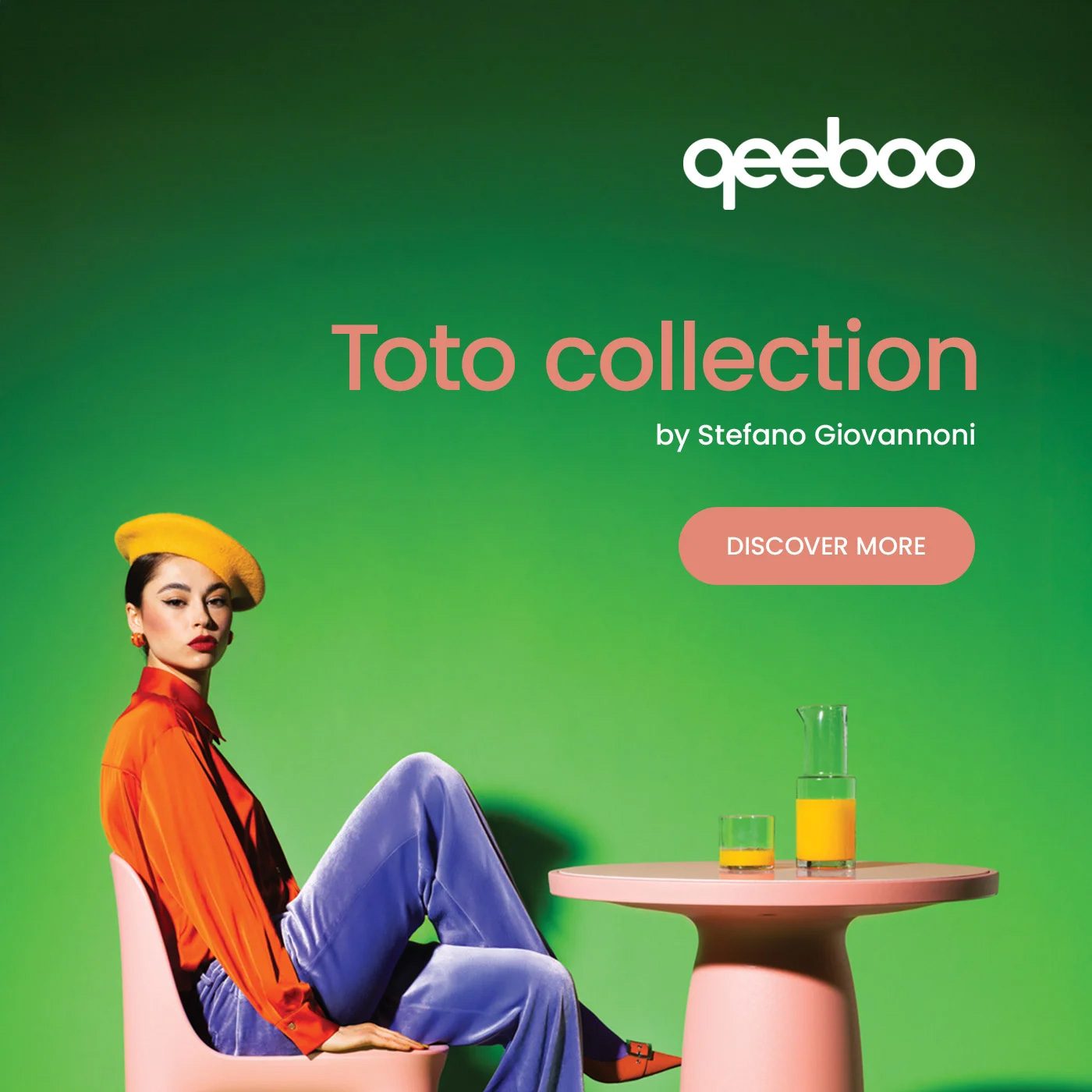 Qeeboo Toto Collection, tavoli disegnati per adattarsi ad ogni spazio