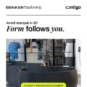 Ripensare l'arredo urbano con la stampa 3D: Ontigo di Benkert B�nke