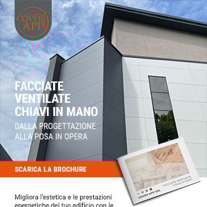 Facciate ventilate in gres: isolamento e durabilità certificati, servizio chiavi in mano Cover App