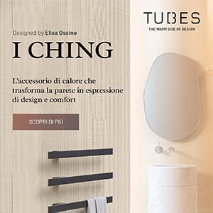 I Ching: lo scaldasalviette di Tubes che porta lusso e comfort nell�ambiente bagno