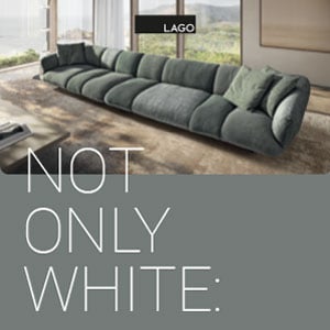 Not Only White by LAGO: configura ora il tuo divano