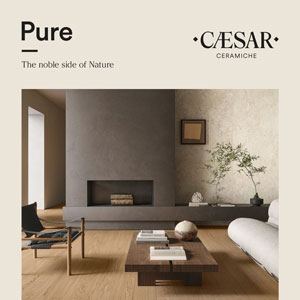 Rivestimento in gres effetto legno Pure di Ceramiche Caesar