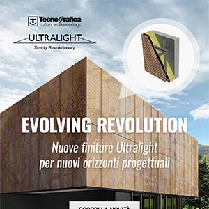 Ultralight di Tecnografica: ora anche per facciate, pavimenti e grandi progetti