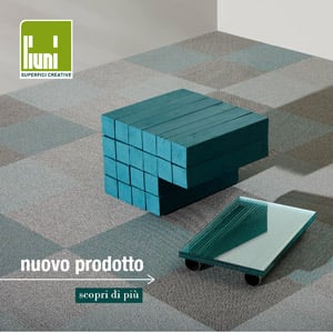 Dai ritmo ai tuoi progetti con il pavimento Bolon Tatami di Liuni