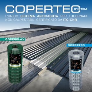 Sistemi anticaduta per lucernari non calpestabili – Copertec System by Cavatorta