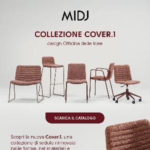 Sedute Cover.1 di MIDJ, versatilit� e personalizzazione per casa e contract