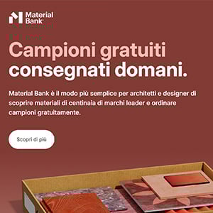 Campioni di materiali: ordina gratuitamente su Material Bank e ricevili domani
