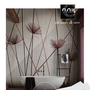 N.O.W. Edizioni: carte da parati che danno forma agli spazi