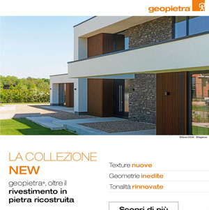 Collezione New Geopietra: oltre il rivestimento in pietra ricostruita