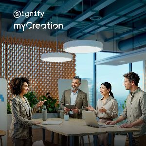 Lampade stampate in 3D per uffici funzionali: Signify myCreation