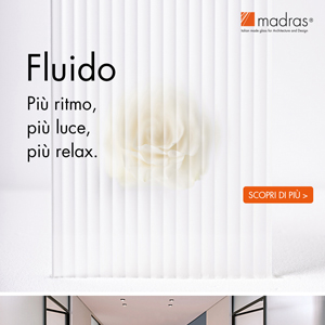 Fluido, il vetro cannettato satinato che crea armonia