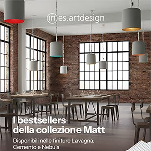 Scopri le lampade bestseller della Collezione Matt di In-es.artdesign