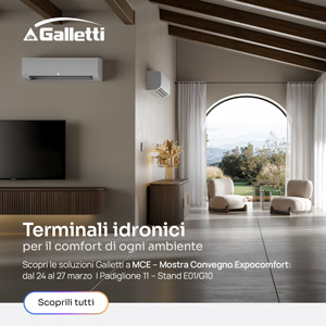 Terminali idronici Galletti: scoprili a MCE 2026