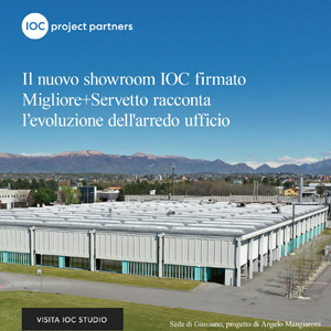 Nuovo showroom IOC, il progetto che racconta l'evoluzione dell'arredo ufficio