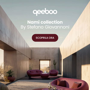 Collezione outdoor Nami di Qeeboo: forme generose e arrotondate
