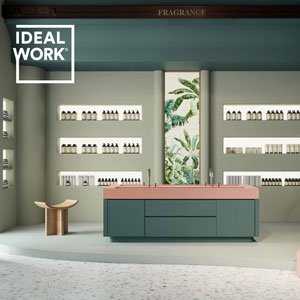 Microfinitura decorativa senza giunti Solidro di Ideal Work