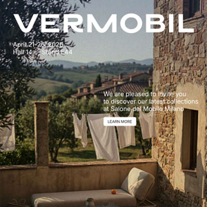 Design outdoor tra metalli e tessuti: le novit� Vermobil al Salone del Mobile