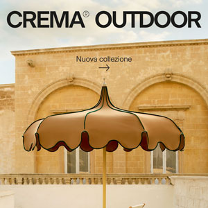 Nuova collezione ombrelloni Crema Outdoor: solidit� e durata nel tempo