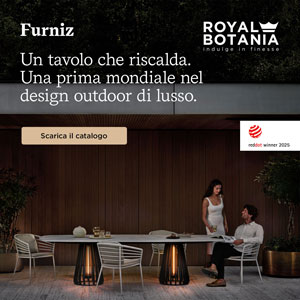 Il tavolo che riscalda: Furniz di Royal Botania