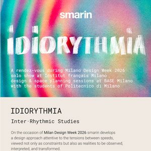 Design e ritmi contemporanei, smarin presenta Idiorythmia � Milano Design Week 2026