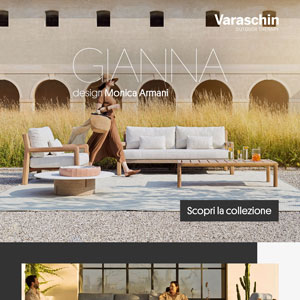 Arredi Gianna Varaschin: un nuovo modo di abitare l�outdoor