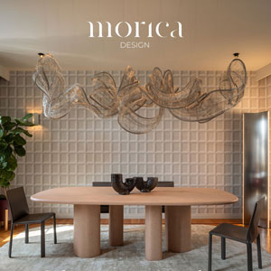 Calore, texture e colore per il living 2026 di Morica Design