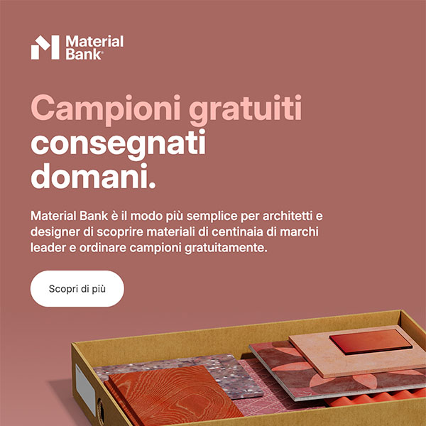 Material Bank: ordina campioni di materiali gratuitamente, in palio una lampada Tom Dixon