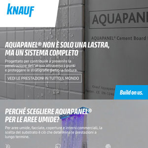 Lastre Aquapanel: prestazioni affidabili nelle aree umide
