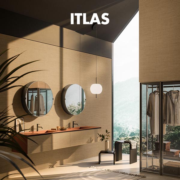 Rivestire le superfici con eleganza: boiserie in legno pantografata Le Righe XLine di Itlas