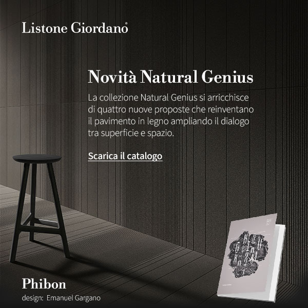 Superfici in legno per interni Listone Giordano: novit� Natural Genius 2026