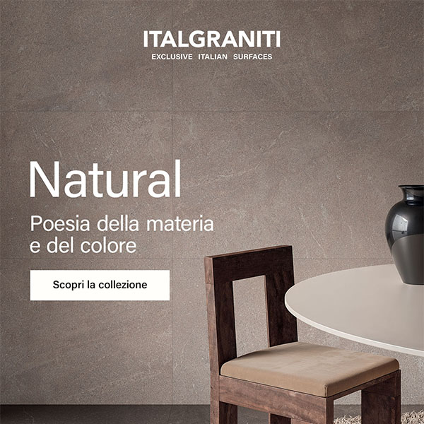 Natural by Italgraniti, superfici ispirate alla ricchezza tattile e visiva del limestone