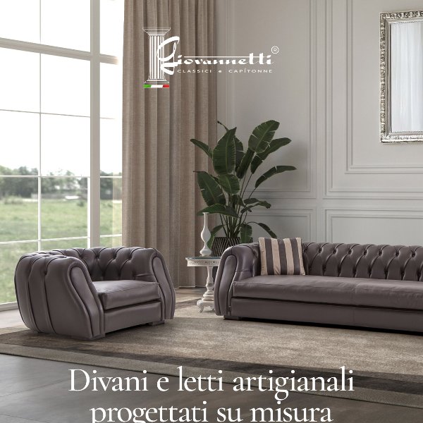 Letti e divani su misura in capitonn� artigianale � Giovannetti Classici