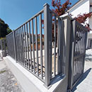 Recinzioni e ringhiere modulari in alluminio: sistema modulare a installazione rapida Alba